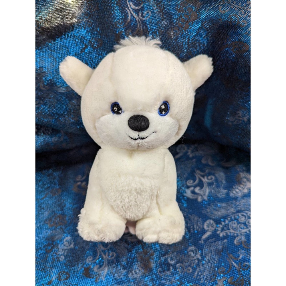 Neopets White Doglefox Plush 2002